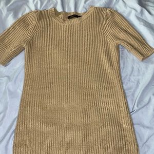 Beige Sweater Dress🤎